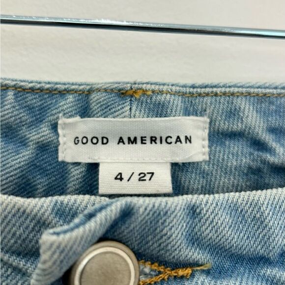 NWT Good American Good '90s Loose in Indigo - Picture 9 of 11